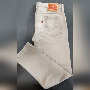 Levi's Men's Beige Jeans 502 29x30